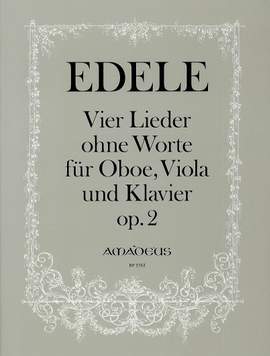 Edele, J: 4 Songs Without Words Op. 2