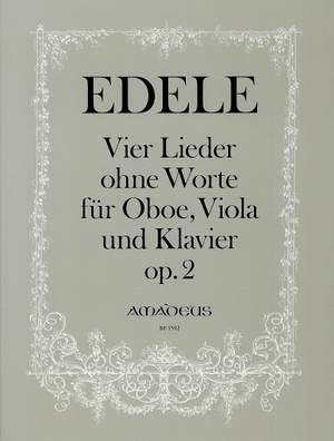 Edele, J: 4 Songs Without Words Op. 2