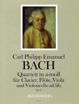 Bach, C P E: Quartet in A minor Wq 93