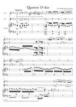 Bach, C P E: Quartet in D major Wq 94 Product Image