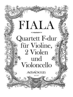Fiala, J: Quartett F major