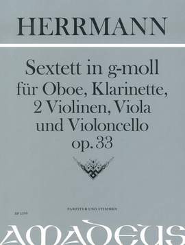 Herrmann, E: Sextett G minor op. 33