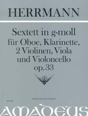 Herrmann, E: Sextett G minor op. 33
