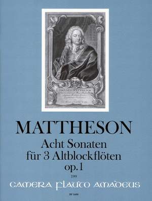 Mattheson, J: Acht Sonaten op. 1