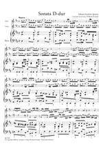 Quantz, J J: Trio Sonata No. 14 in D Major QV 2:14 Product Image