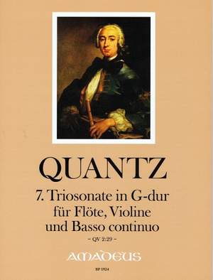 Quantz, J J: 7. Trio sonata G major QV2:29