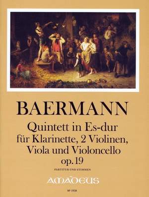 Baermann, H J: Quintett Es-Dur E flat major op. 19