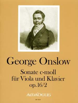Onslow, G: Sonate C minor op. 16/2
