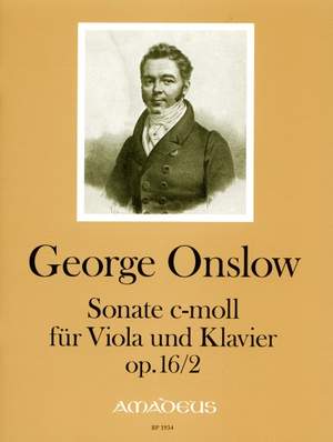 Onslow, G: Sonate c-Moll C minor op. 16/2