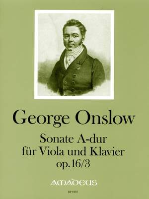 Onslow, G: Sonate in A-Dur A major op. 16/3