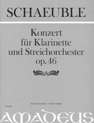 Schaeuble, H: Concerto Op. 46 op. 46