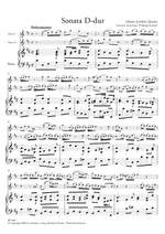 Quantz, J J: Trio Sonata No. 12 in D Major QV 2:13 Product Image