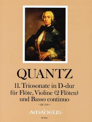 Quantz, J J: Triosonate in D QV2:10