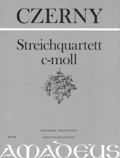 Czerny, C: String Quartet C minor C minor