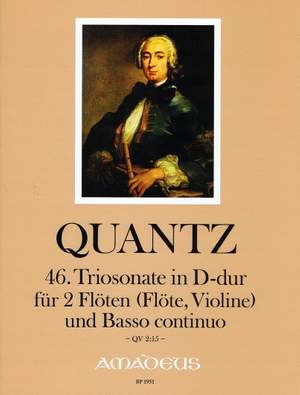 Quantz, J J: Trio Sonata No. 46 D Major QV2:15