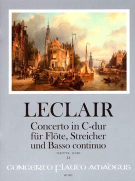 Leclair, J: Concerto in C-Dur C major op. 7/3