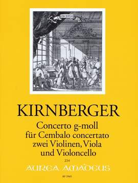 Kirnberger, J P: Concerto in G Minor G minor