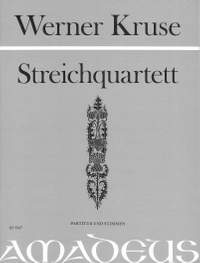 Kruse, W: Streichquartett in G