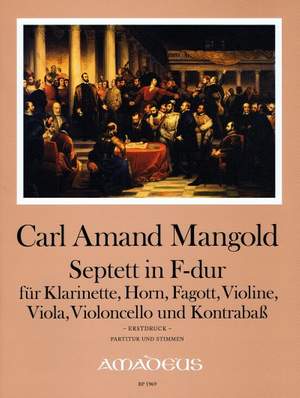 Mangold, C A: Septett in F-dur