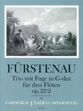 Fuerstenau, A B: Trio mit Fuge G major op. 22/2