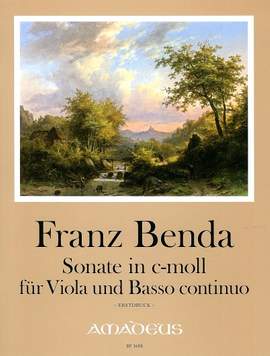 Benda, F: Sonata C minor