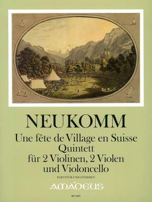Neukomm, S v: Une fête de Village en Suisse