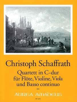 Schaffrath, C: Quartett C major