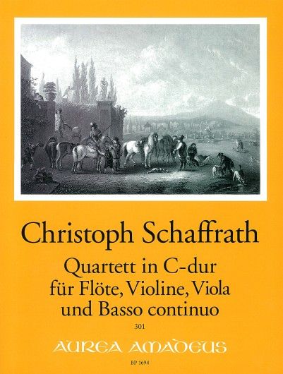 Schaffrath, C: Quartet C major