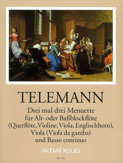 Telemann: Three Times Three Menuets