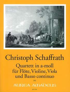 Schaffrath, C: Quartett A minor