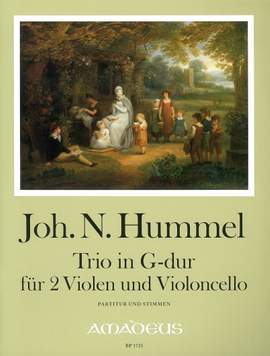 Hummel, J N: Trio G major