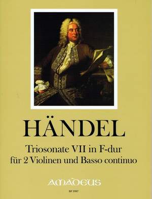 Handel, G F: Sonata a Tre VII in F Major
