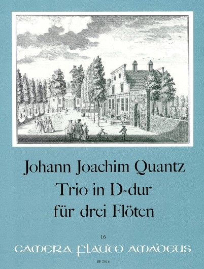 Quantz, J J: Trio D major D major