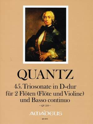 Quantz, J J: Trio Sonata no. 45 in D QV 2:8