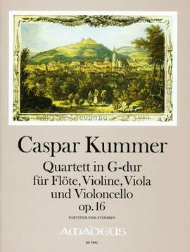 Kummer, K: Quartet in G major G major op. 16
