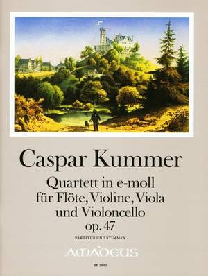 Kummer, K: Quartet in E minor op. 47