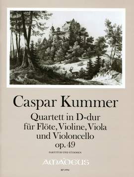 Kummer, K: Quartet in D major D major op. 49
