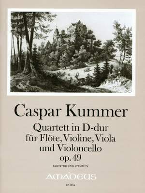 Kummer, K: Quartet in D major op. 49