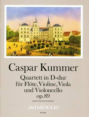 Kummer, K: Quartet in D major op. 89