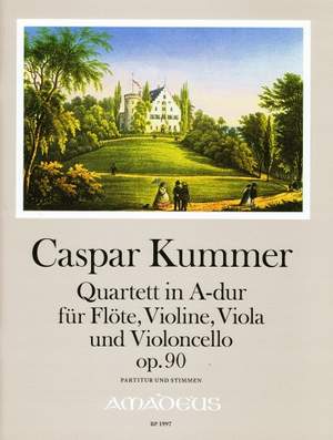 Kummer, K: Quartet in A major op. 90
