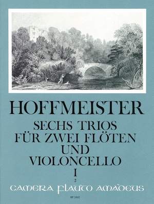 Hoffmeister, F A: 6 Trios op. 31/I