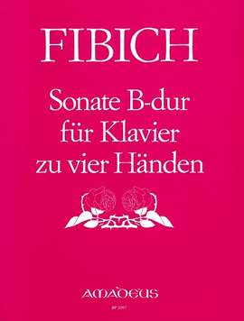 Fibich, Z: Sonata Bb major B flat major op. 28