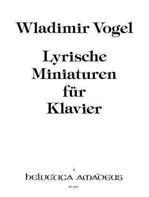 Vogel, W: Lyric Miniatures
