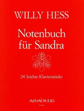 Hess, W: Notenbuch for Sandra Op. 109