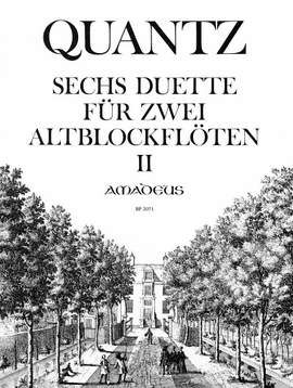 Quantz, J J: 6 Duette op. 2/4-6