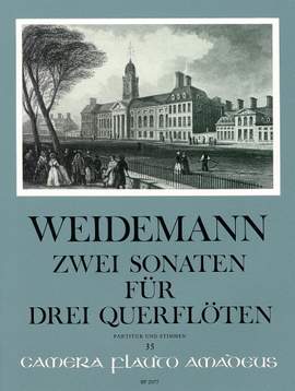 Weidemann, C F: 2 Sonaten op. 3/3&6