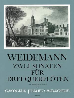 Weidemann, C F: 2 Sonaten op. 3/3&6