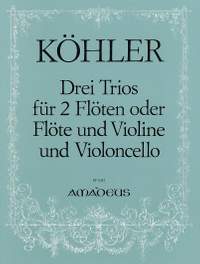 Koehler, G H: 3 Trios op. 86