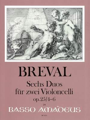 Bréval, J B: 6 Duos op. 25/4-6 Vol. 2