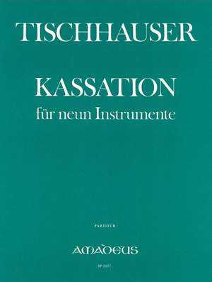 Tischhauser, F: Kassation